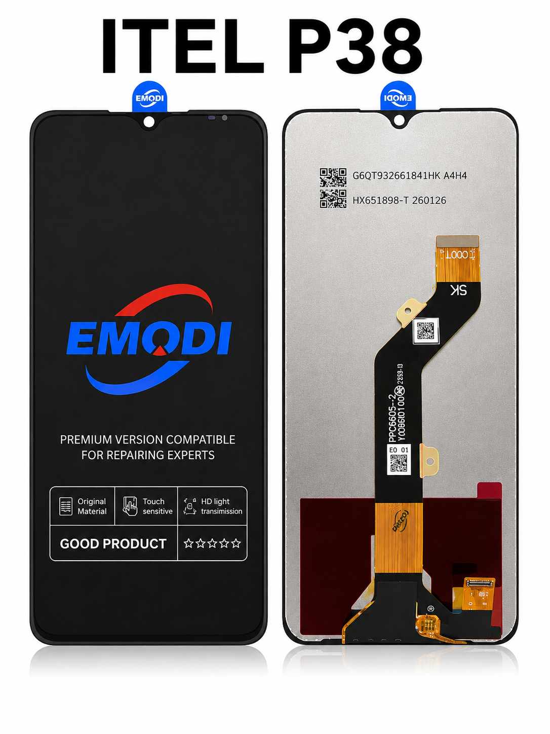 LCD for Itel P38